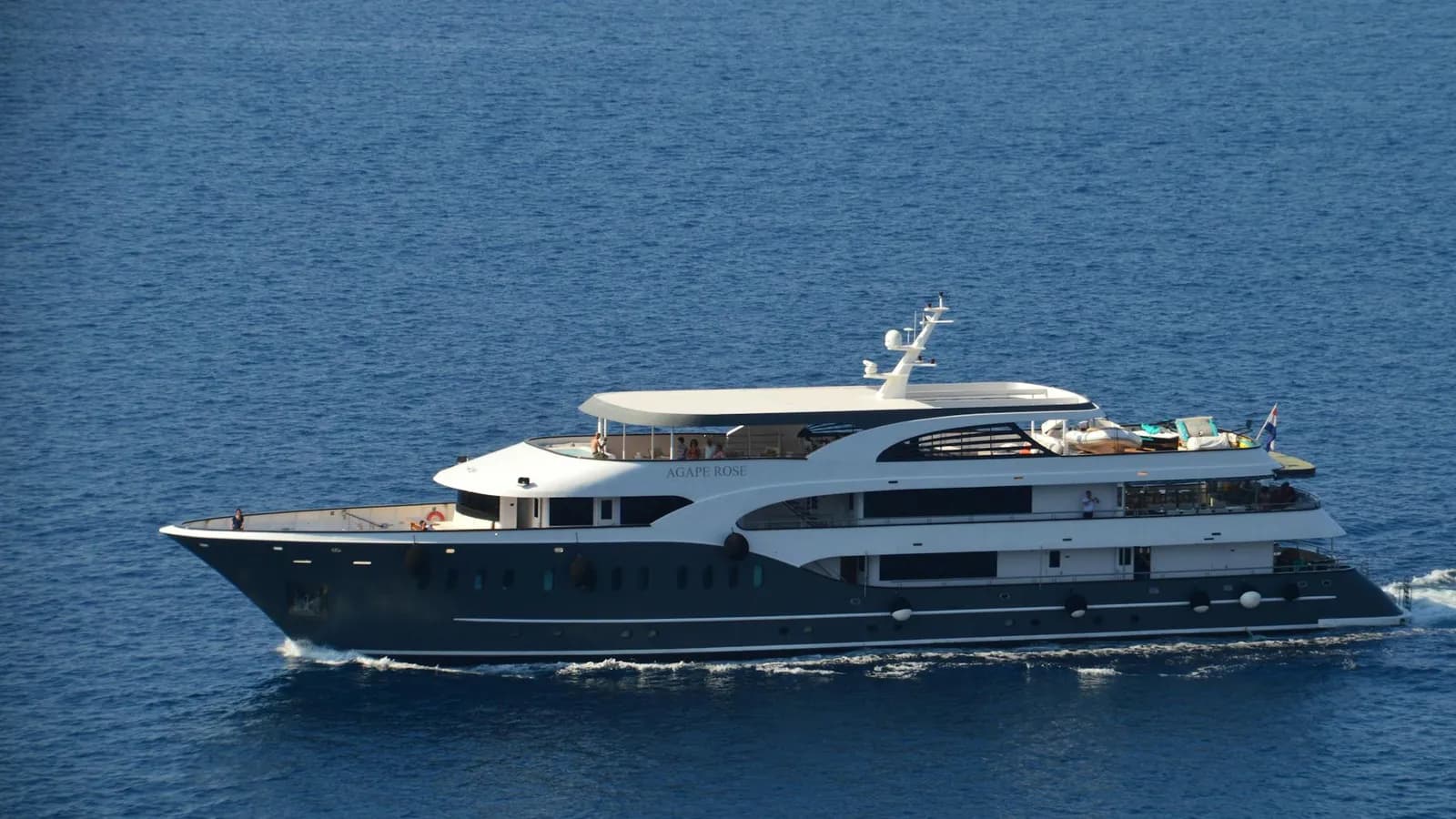 Privat yacht i Karibia